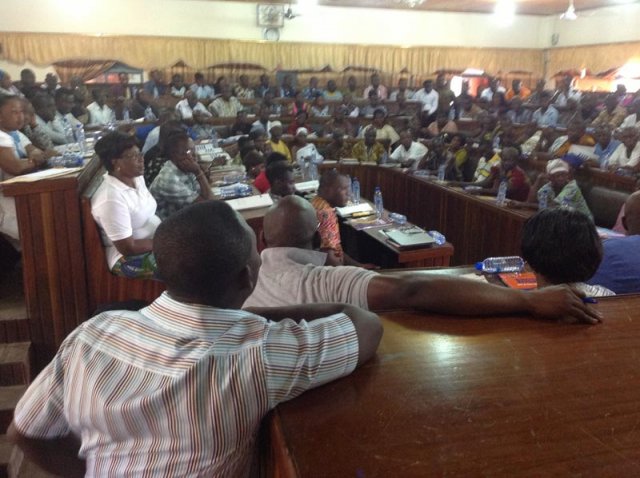 Public Forum on the 2012-2013 GHEITI Reports at Obuasi -Ashanti Region 3